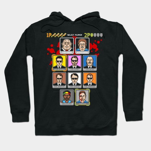 8 Bit Reservoir Hoodie by tomburns